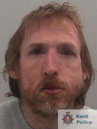 William Parker was jailed for more than three years after stabbing a man in the neck and shoulder in May. Picture: Kent Police