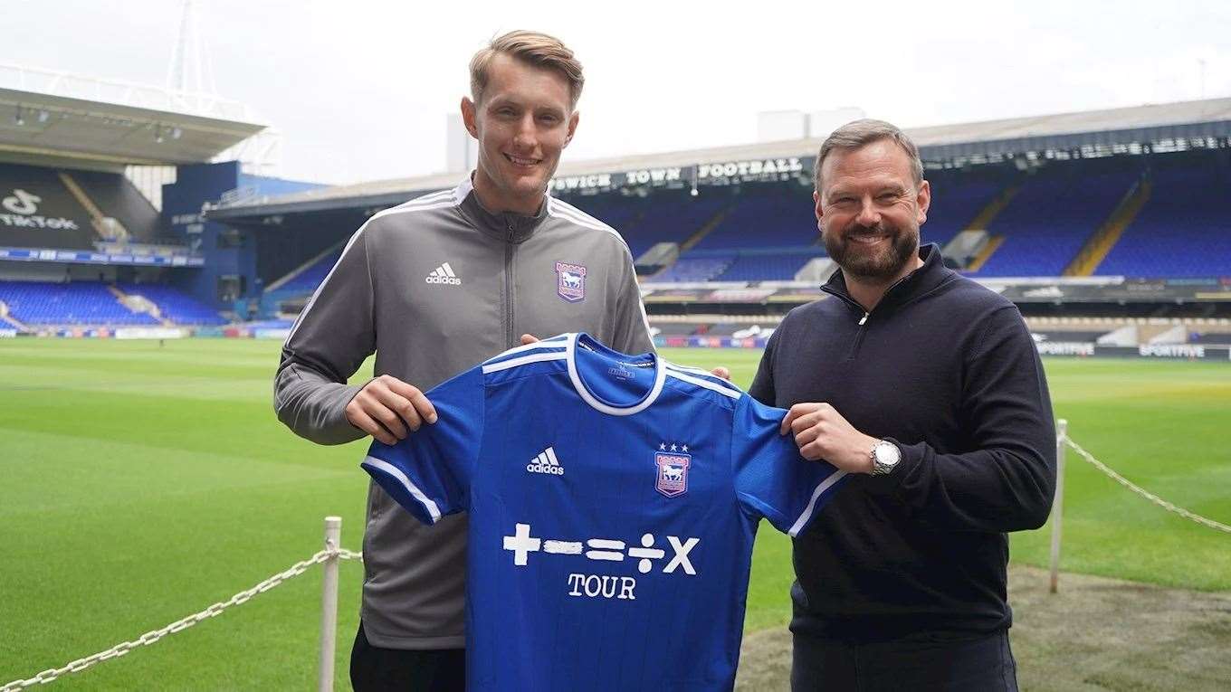 How will Wimbledon cope without 20-goal striker Joe Piggot? He's joined League 1 rivals Ipswich Picture: ITFC