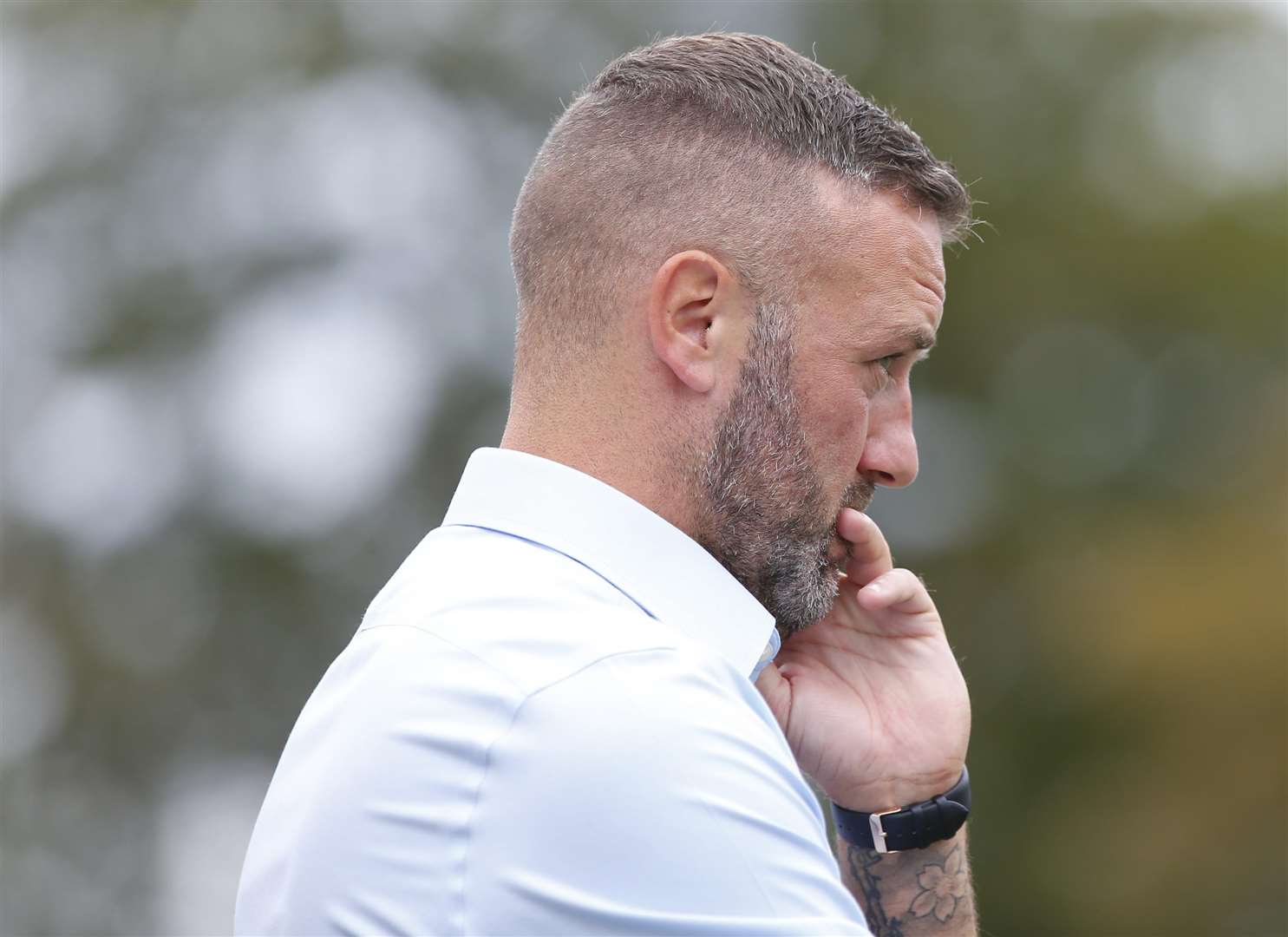Former Maidstone United manager Jay Saunders Picture: Andy Jones