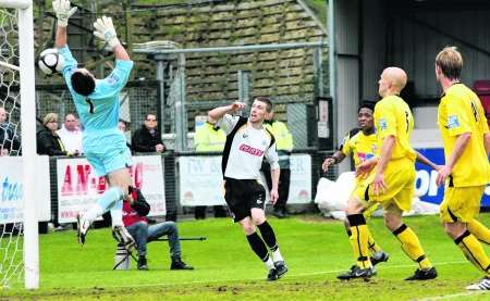 Woking's goal leads a charmed life against Dover