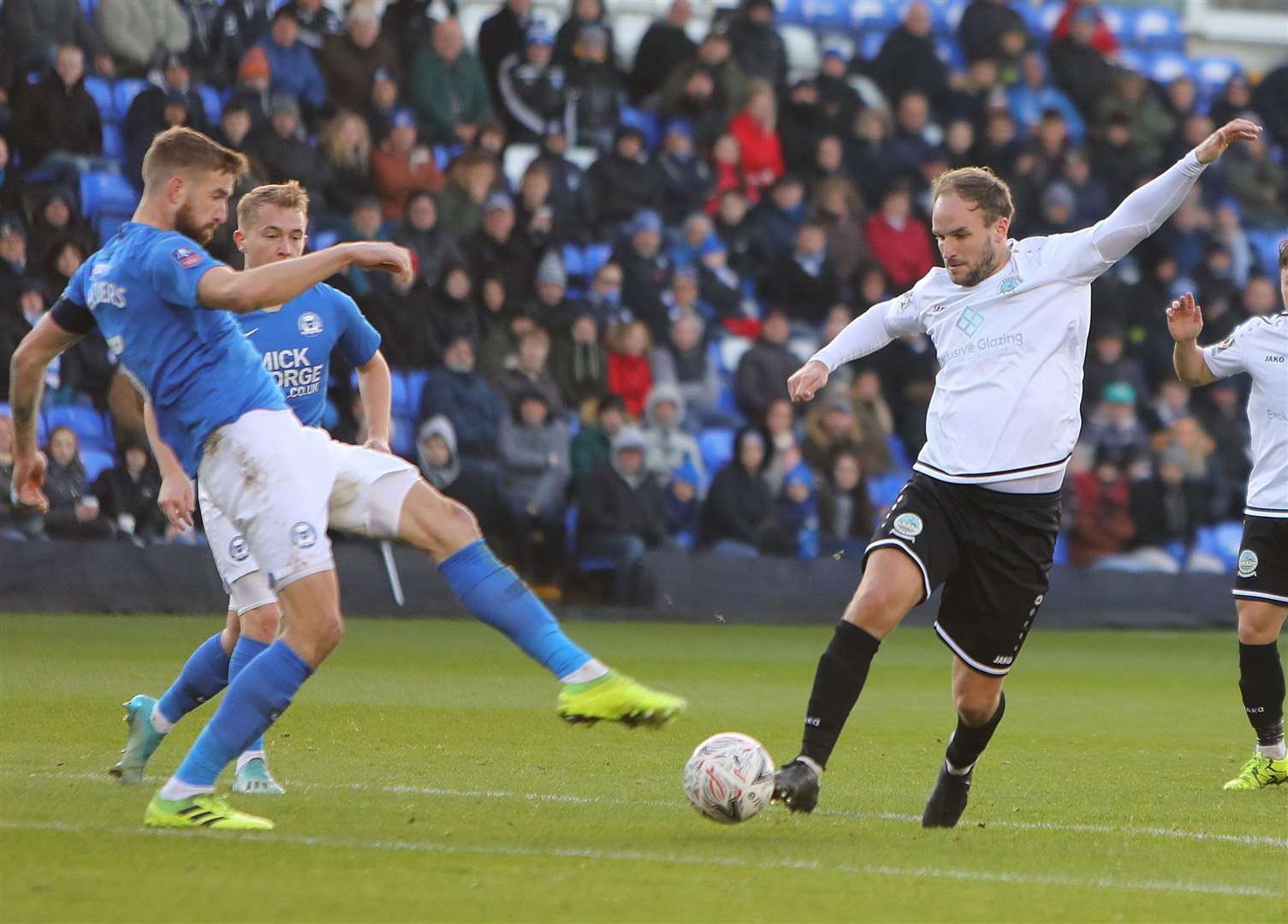 Scott Doe in action for former club Dover Picture: Andy Jones