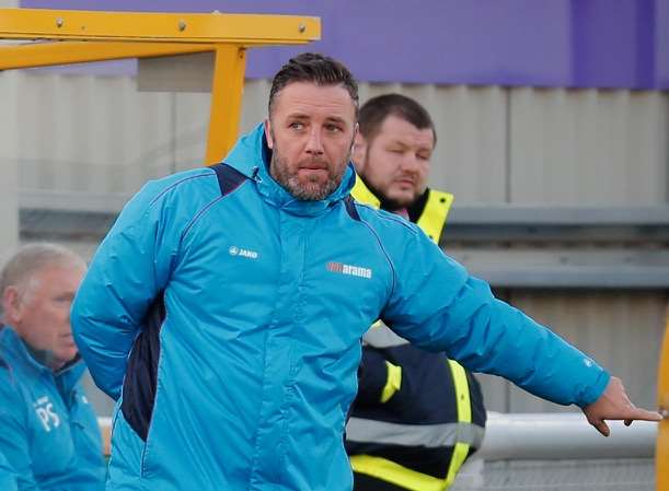 Maidstone manager Jay Saunders Picture: Matthew Walker