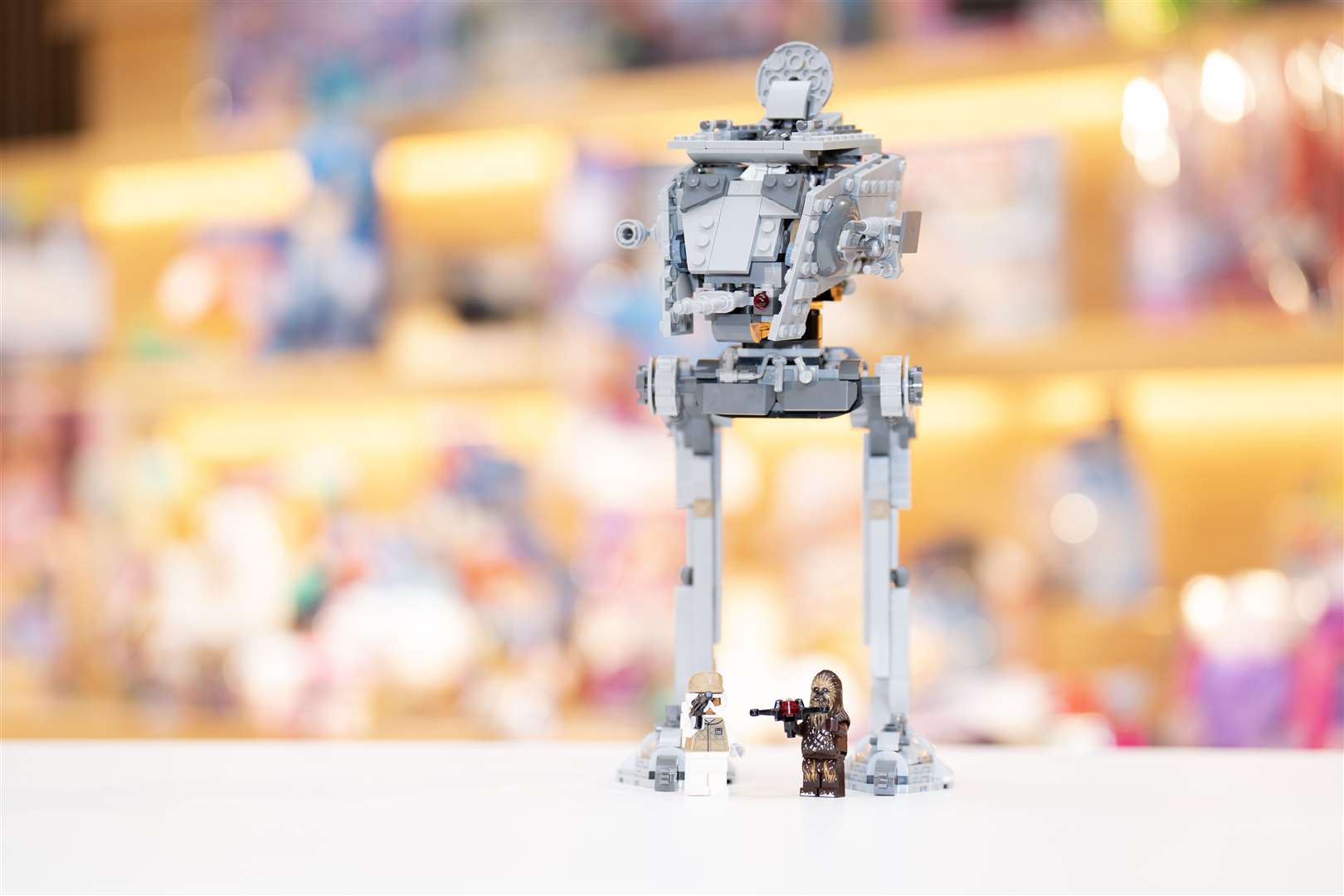 Lego Star Wars Hoth AT-ST at Fora – Spitalfields in London (James Manning/PA)