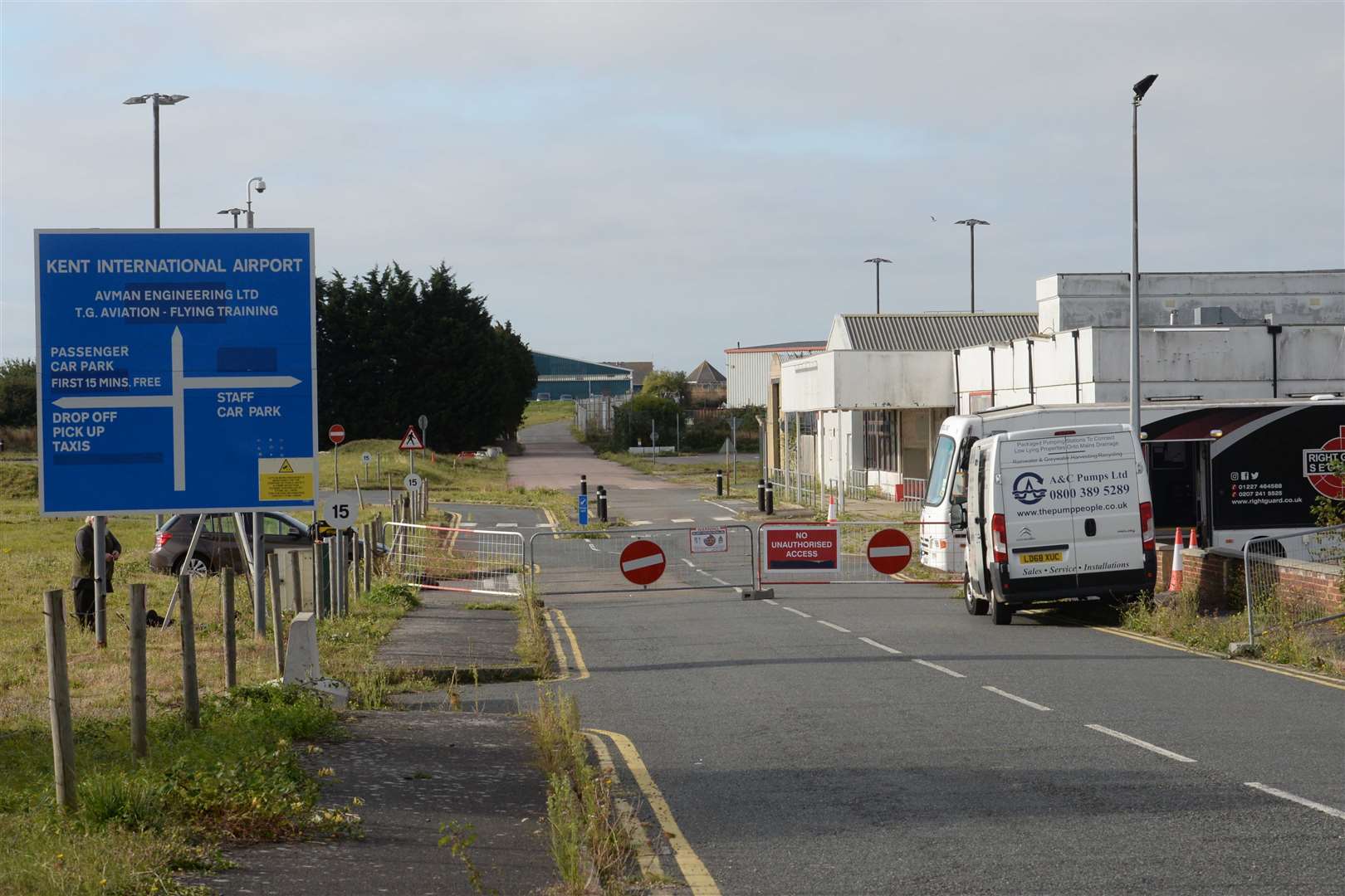 The former Manston Airport. Picture: Chris Davey.