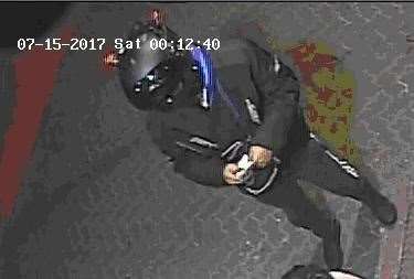 CCTV of one of the suspects