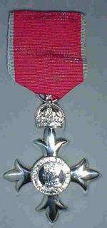 MBE awarded to David Kirby