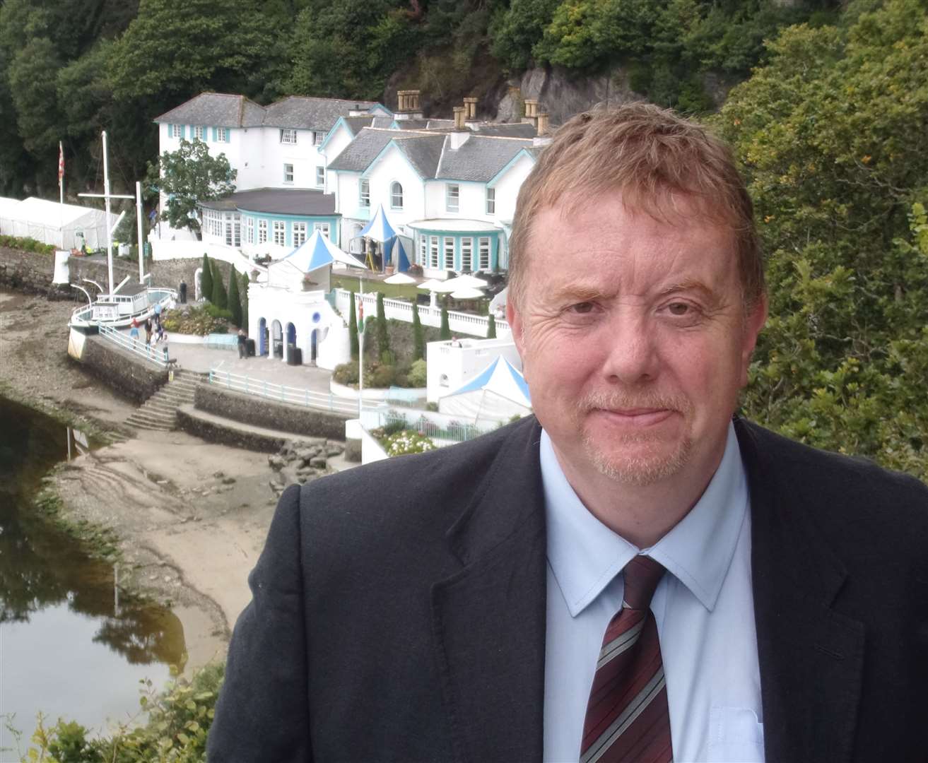 Meurig Jones, location manager at Portmeirion Village