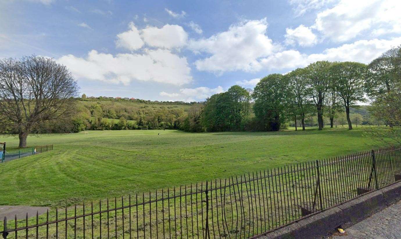 A man was reportedly bitten by a dog in a clearing through a meadow off Capstone Road in Chatham. Picture: Google Maps