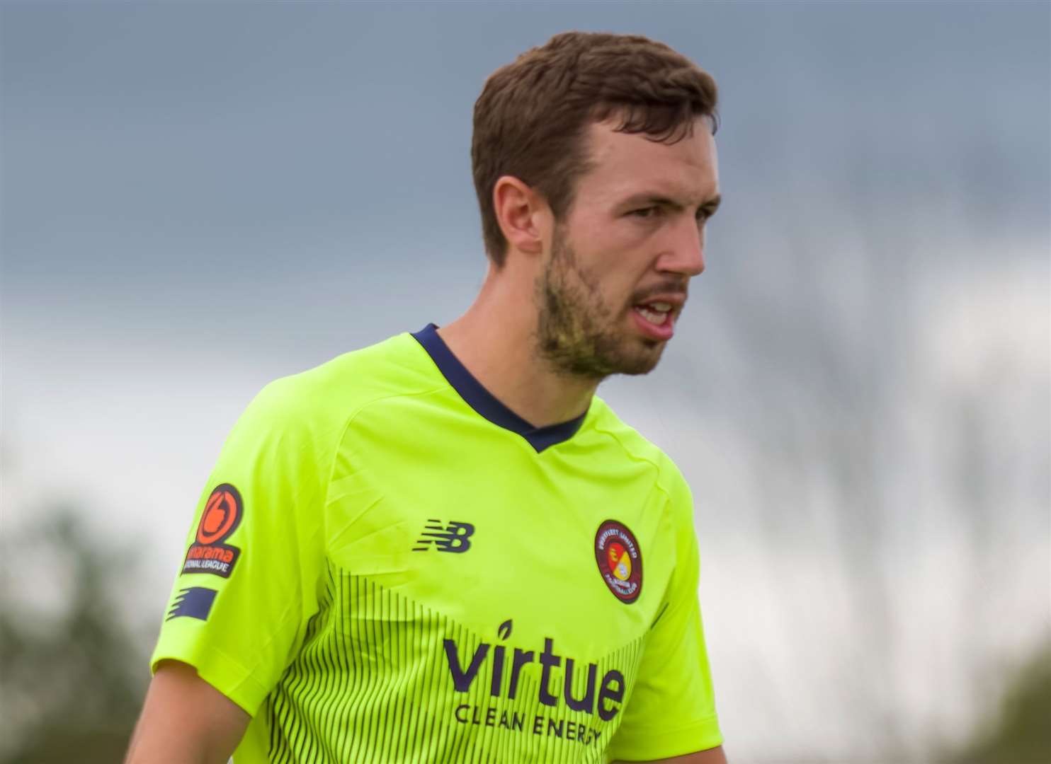 Ebbsfleet's Greg Cundle. Picture: Ed Miller/EUFC