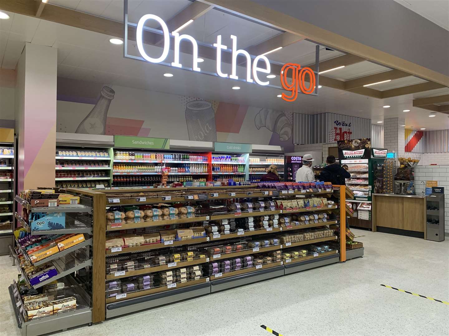 Inside the new revamped Sainsbury's at Hempstead Valley. Picture: Sainsburys