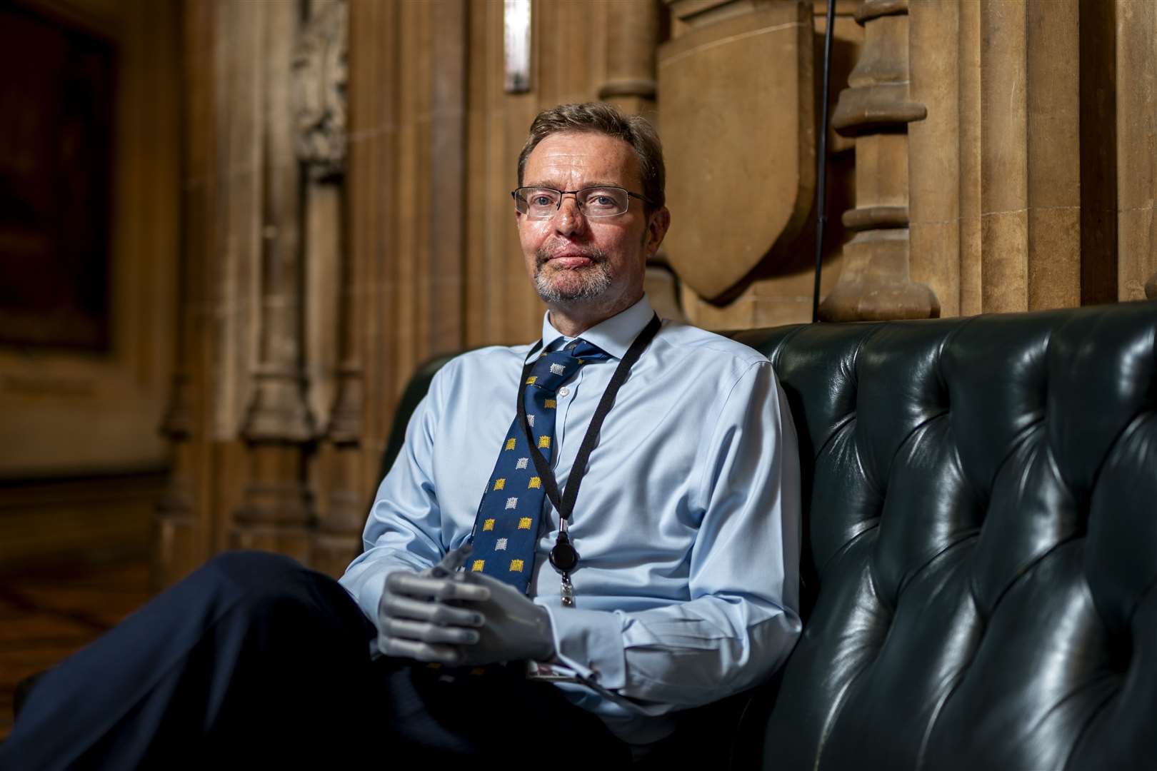 Sir Keir Starmer began his speech with a tribute to former Conservative MP Craig Mackinlay, now elevated to the House of Lords (Jordan Pettitt/PA)