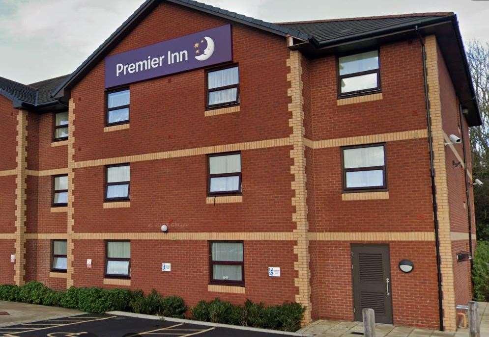 Plans have been approved to extend the Premier Inn in Cherry Garden Lane, Folkestone. Picture: Google