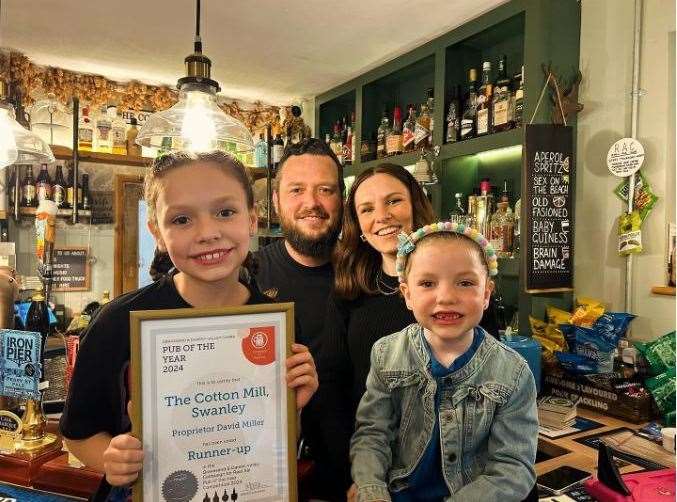 The Cotton Mill was one of the runners up for the Pub of the Year at the CAMRA awards