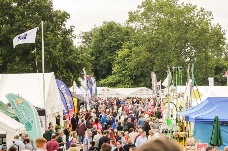 Organisers of the Kent County Show, Kent Showground, Detling, step up