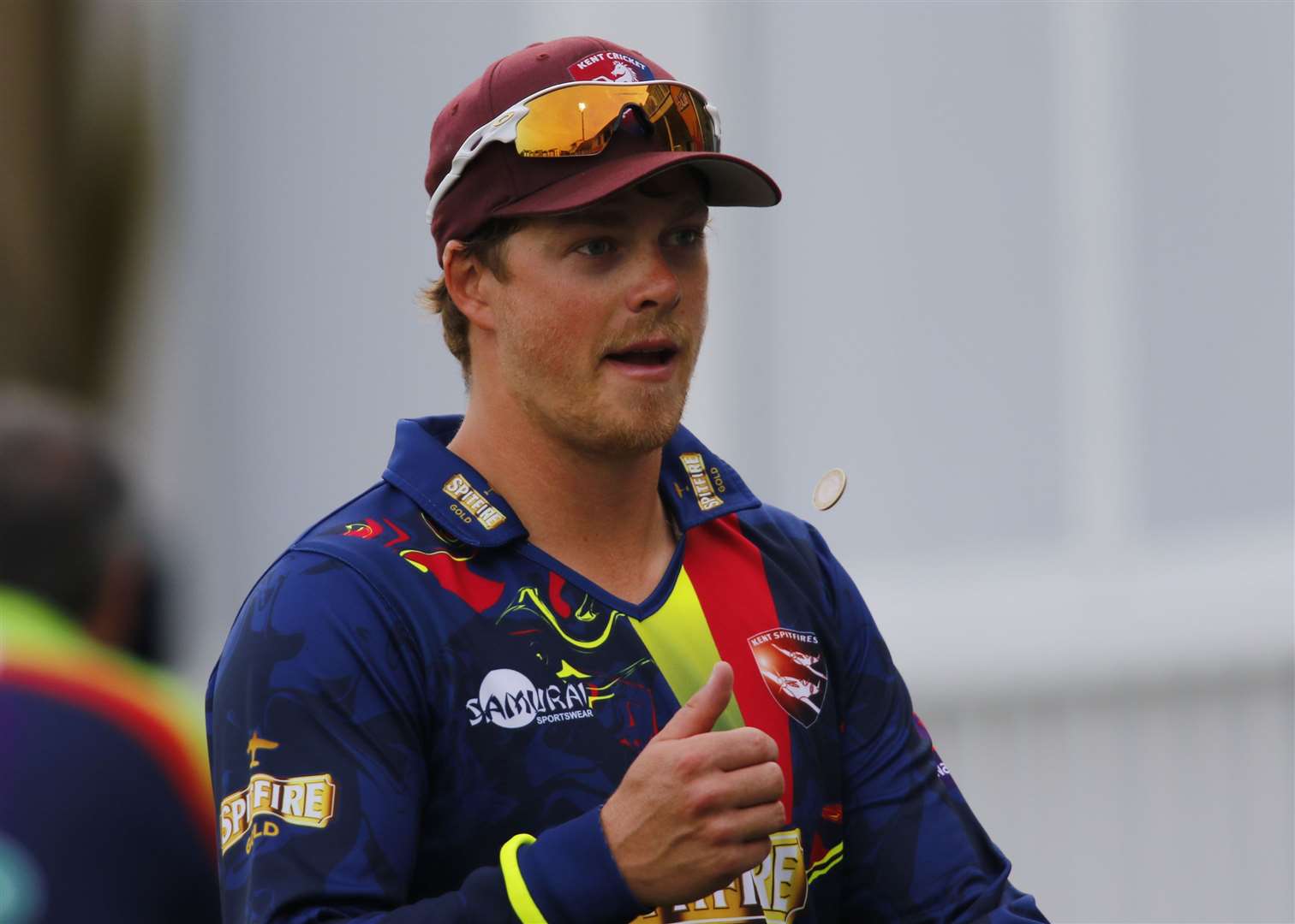 Harry Podmore will link up with ex-Kent skipper Sam Northeast at Glamorgan. Picture: Andy Jones