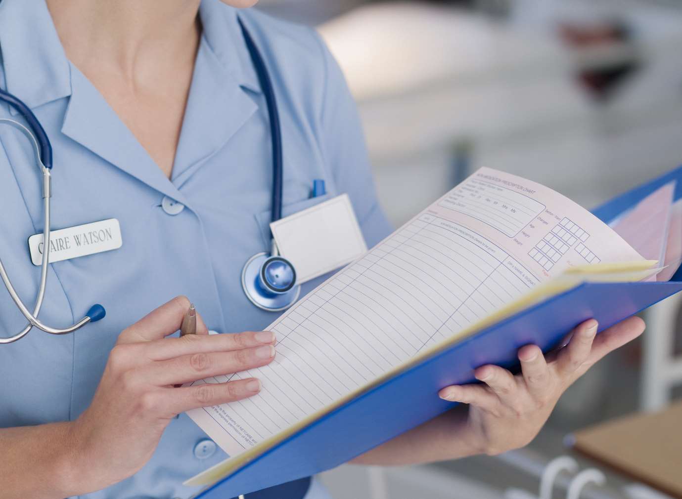 Nurses are being attacked during their work days. Stock picture