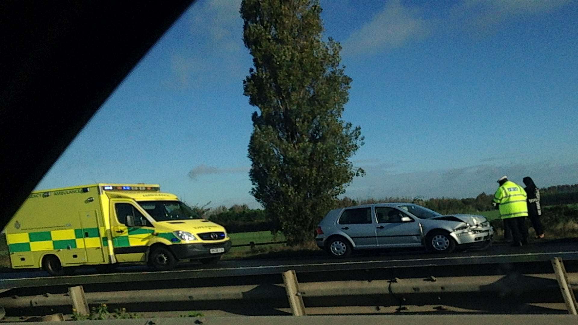 Three Crashes Cause Tailbacks On M2 This Morning Between Gillingham And ...