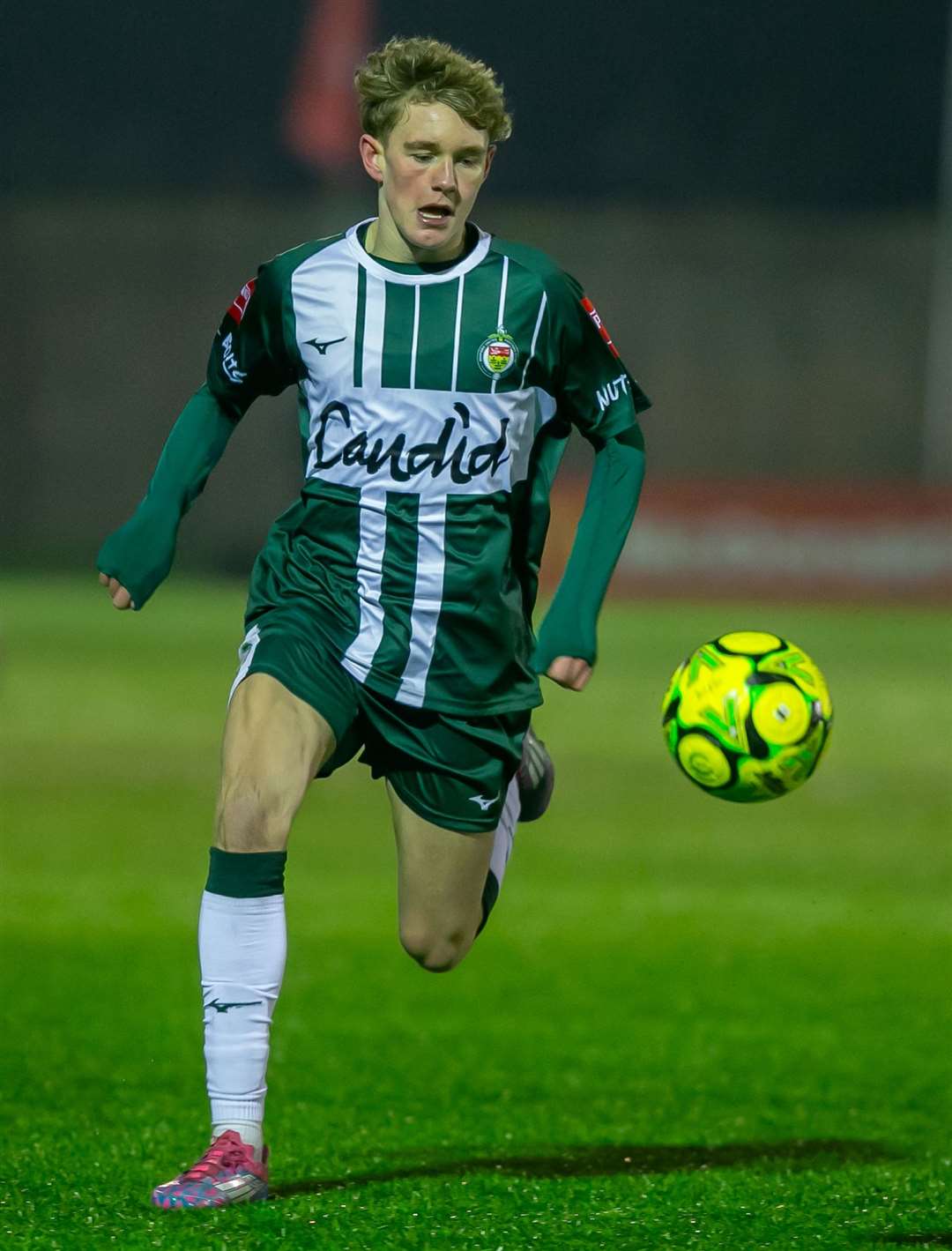 Ashford United forward Preston Kedwell. Picture: Ian Scammell