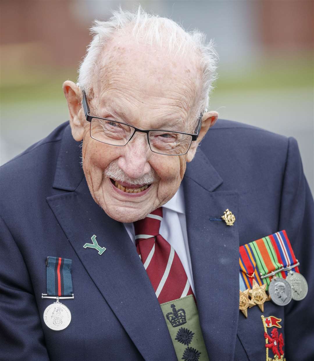 Captain Sir Tom Moore was admitted to hospital on Sunday (Danny Lawson/PA)