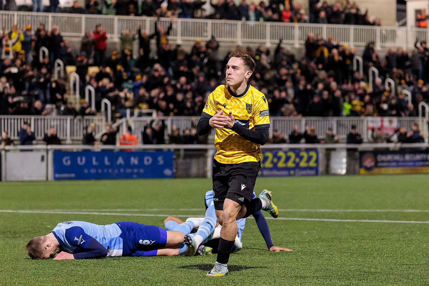 Matt Rush reached doubles figures for Maidstone with his goal against Torquay last week. Picture: Helen Cooper