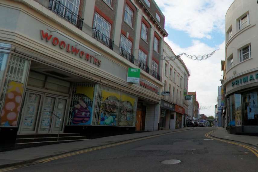 The incident took place in Margate High Street