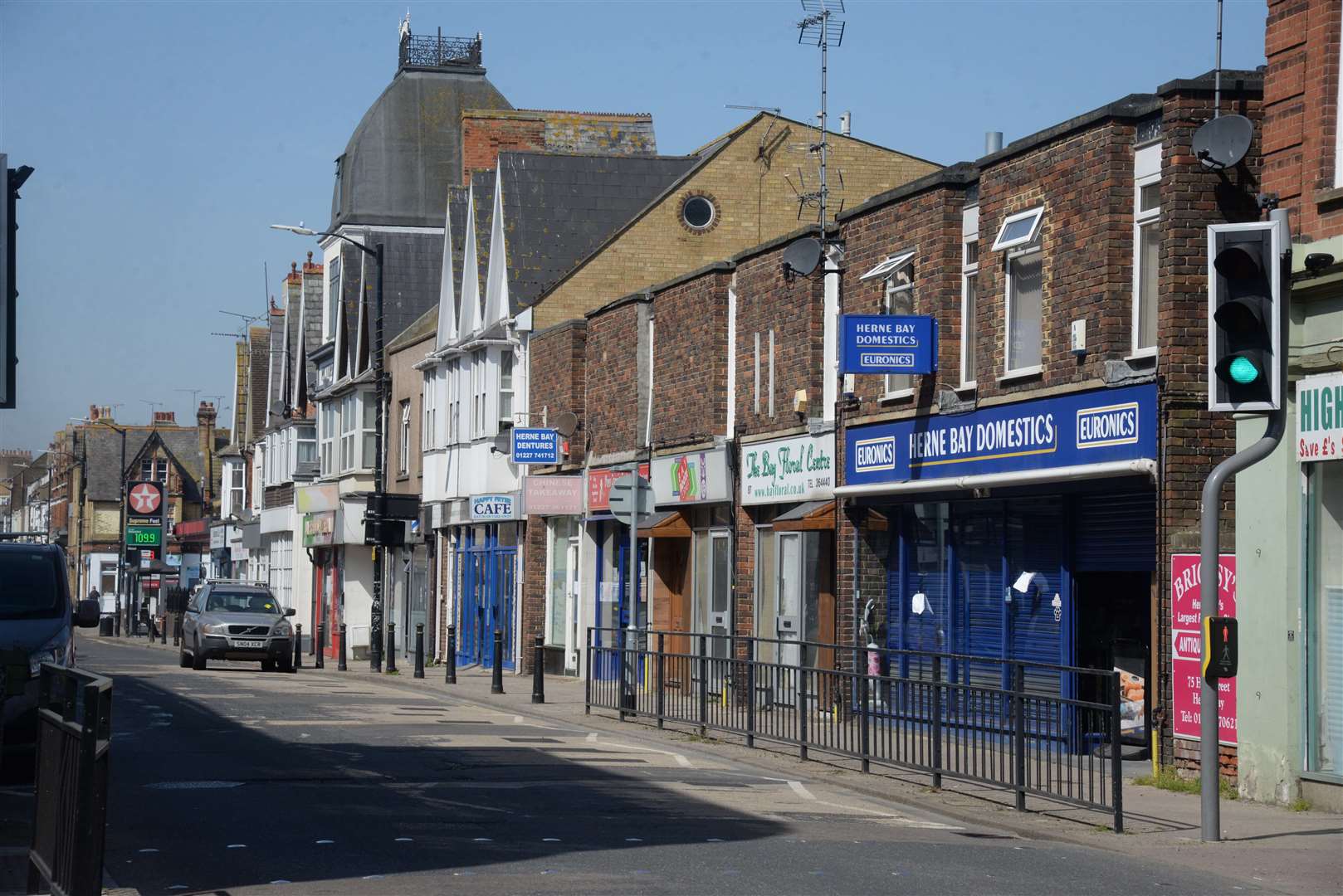 The incident happened in Herne Bay High Street. Picture: Chris Davey