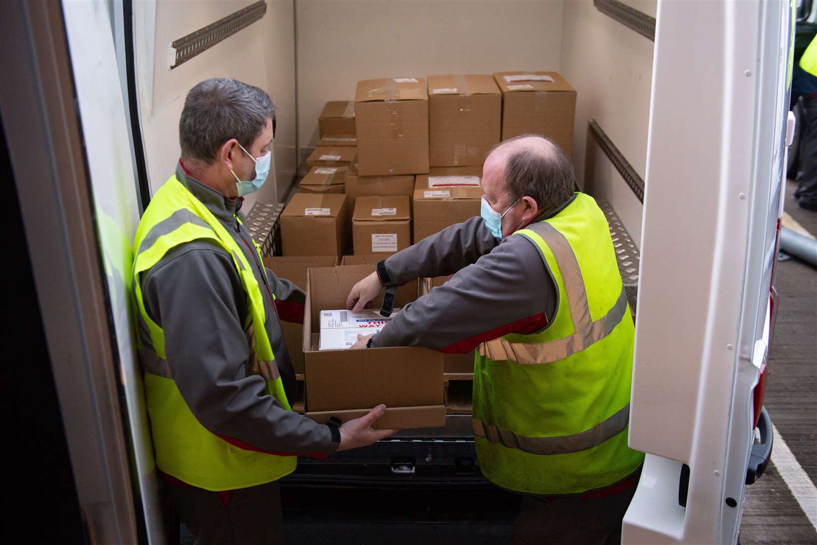 Deliveries of the vaccine went out on Monday (Jacob King/PA)