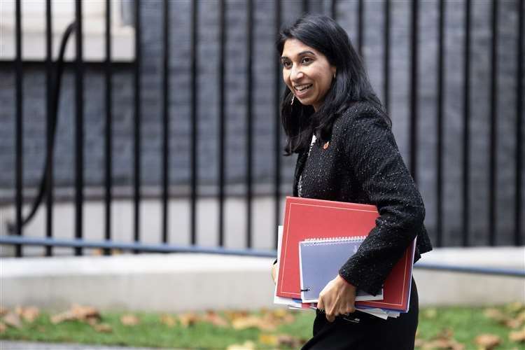 Home Secretary Suella Braverman (James Manning/PA)