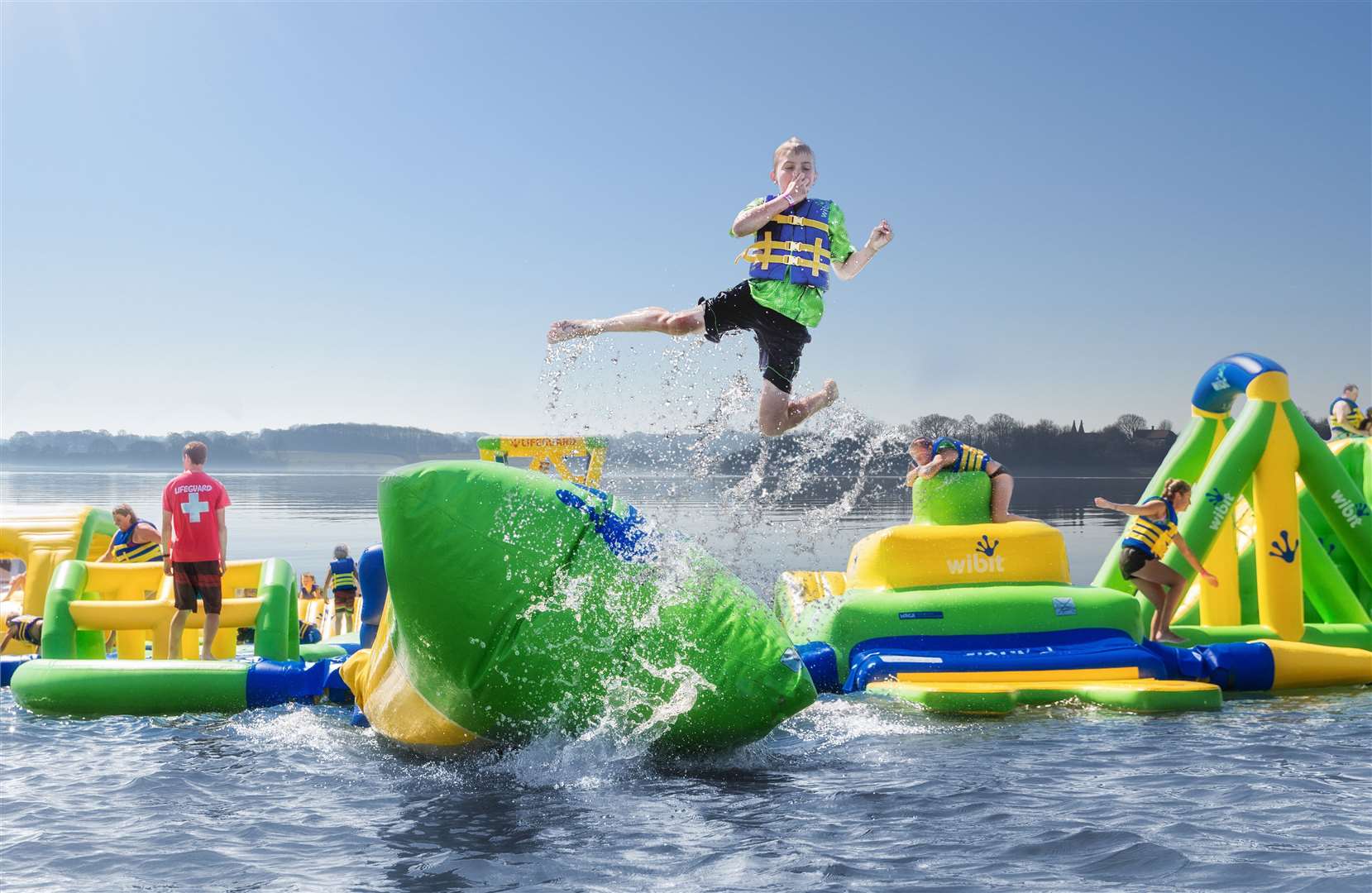 Bewl Water's Aqua Park is scheduled to reopen in June