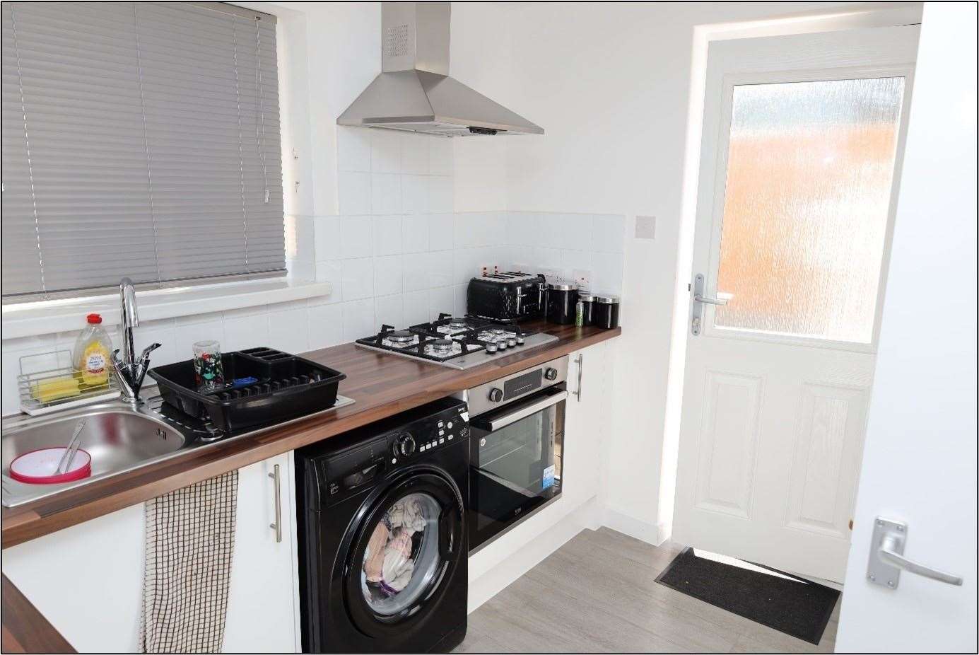 Inside the Sharif family home on Hammond Road in Woking, Surrey, where the 10-year-old’s body was found (Surrey Police/PA)