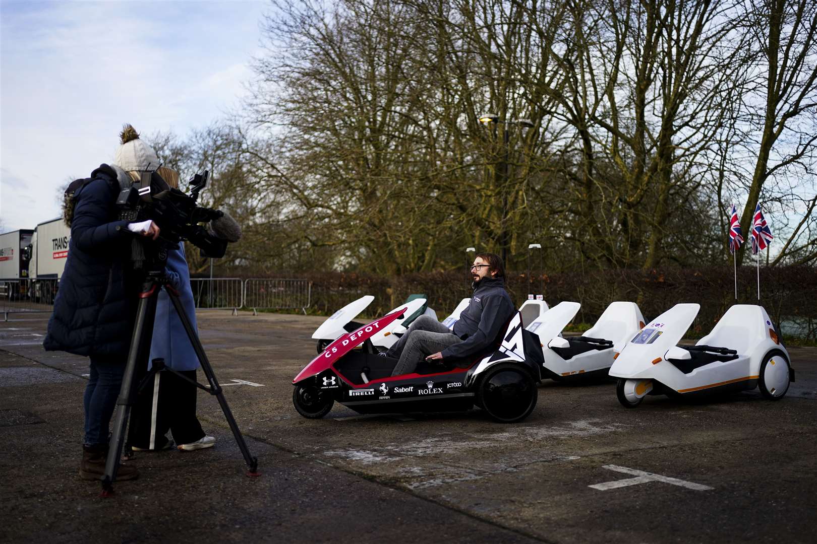 The C5 was described as an ‘iconic 80s vehicle’ (Jordan Pettitt/PA)