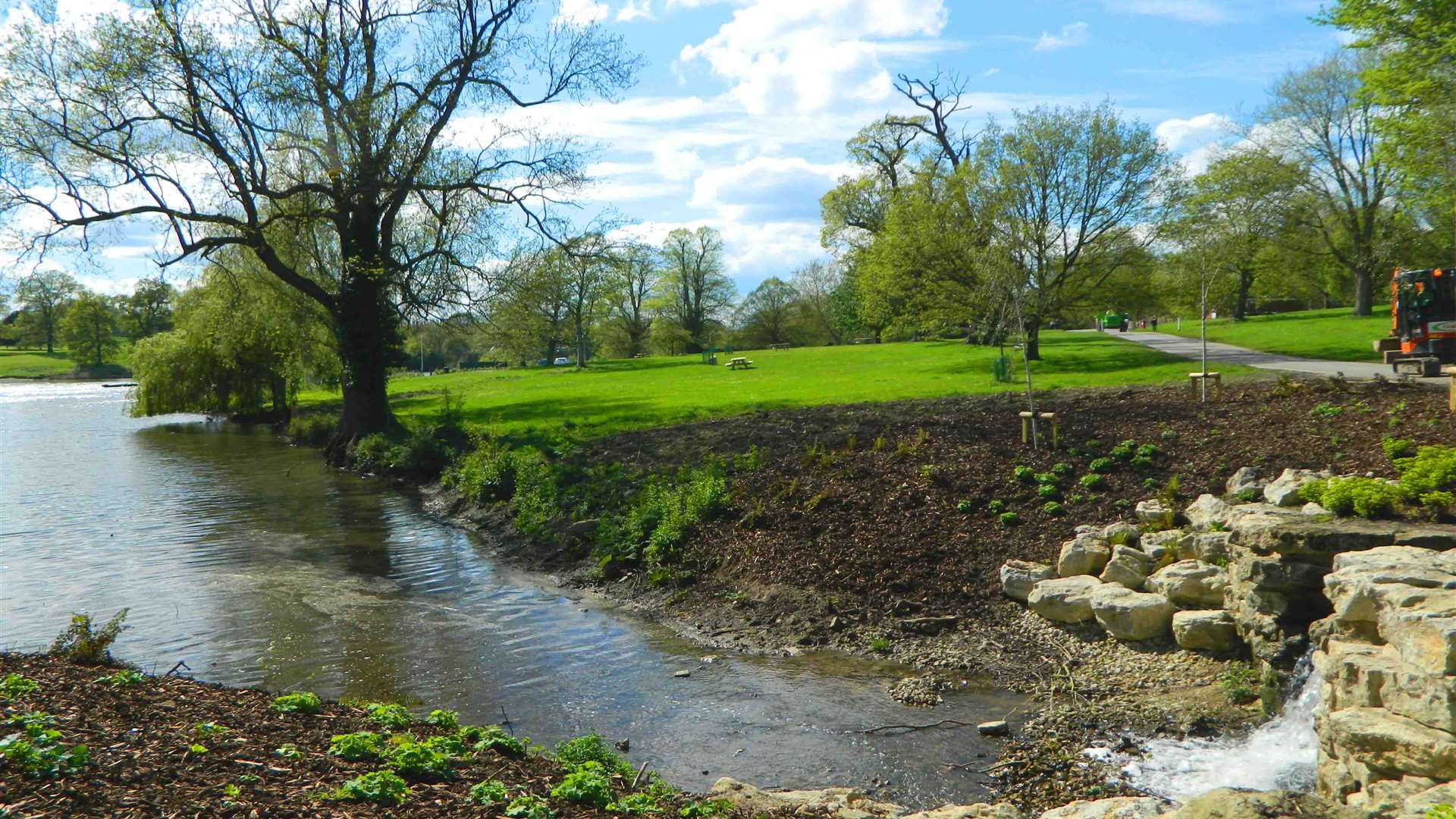 Mote Park has been named among the best green spaces in the country