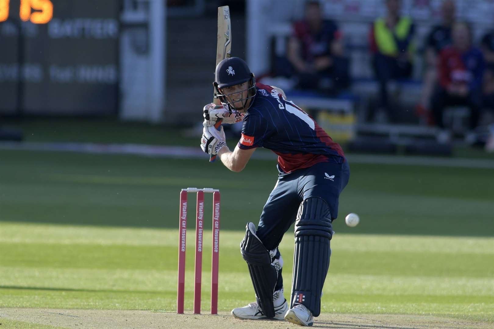 Zak Crawley during a T20 game at Canterbury in May against Essex. Picture: Barry Goodwin