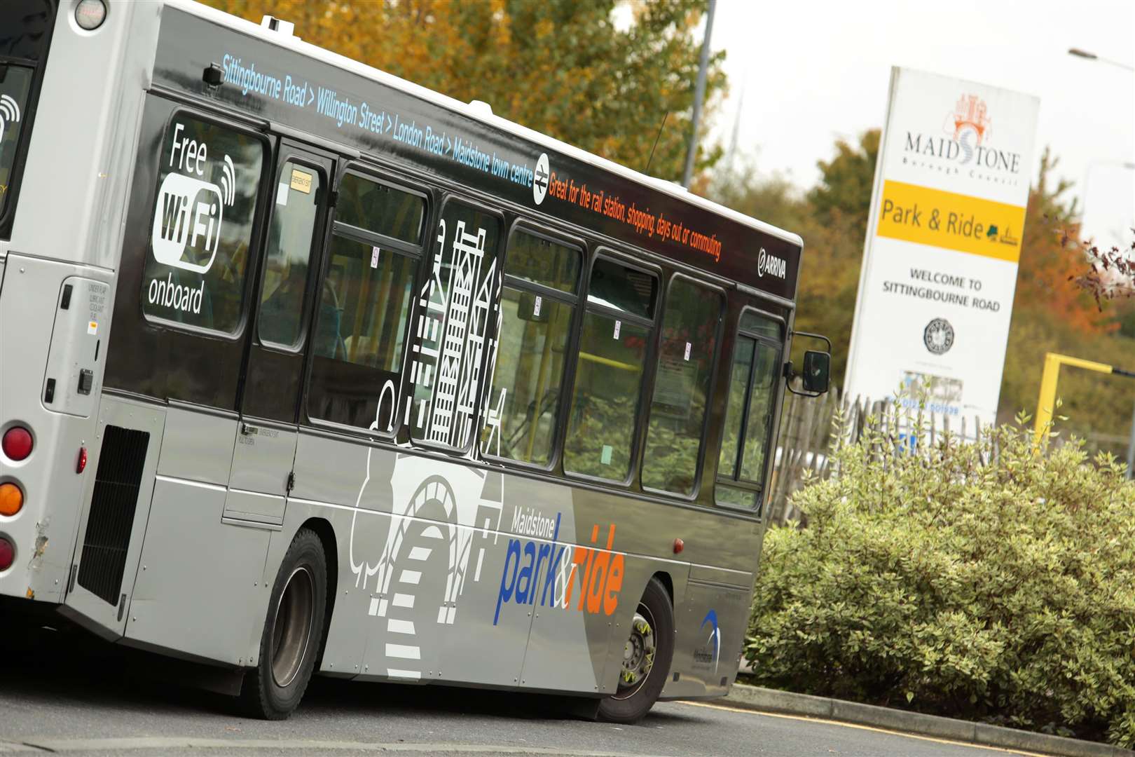 Arriva will take over the park and ride in Maidstone