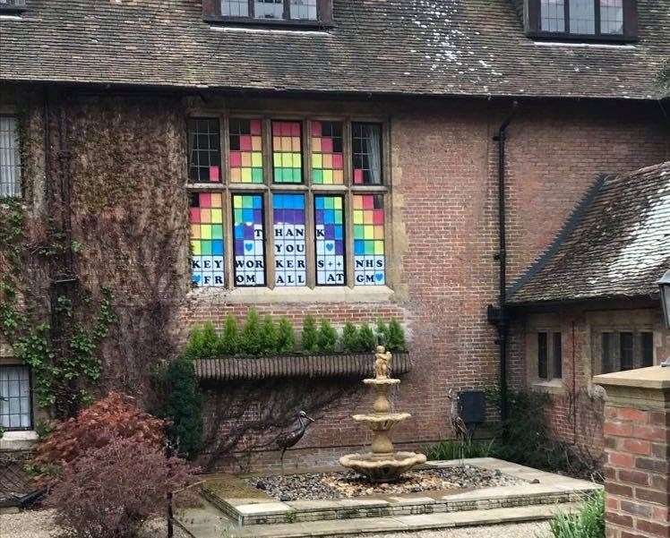 Generals Meadow care home's display is unmissable and brought tears to the eyes of staff