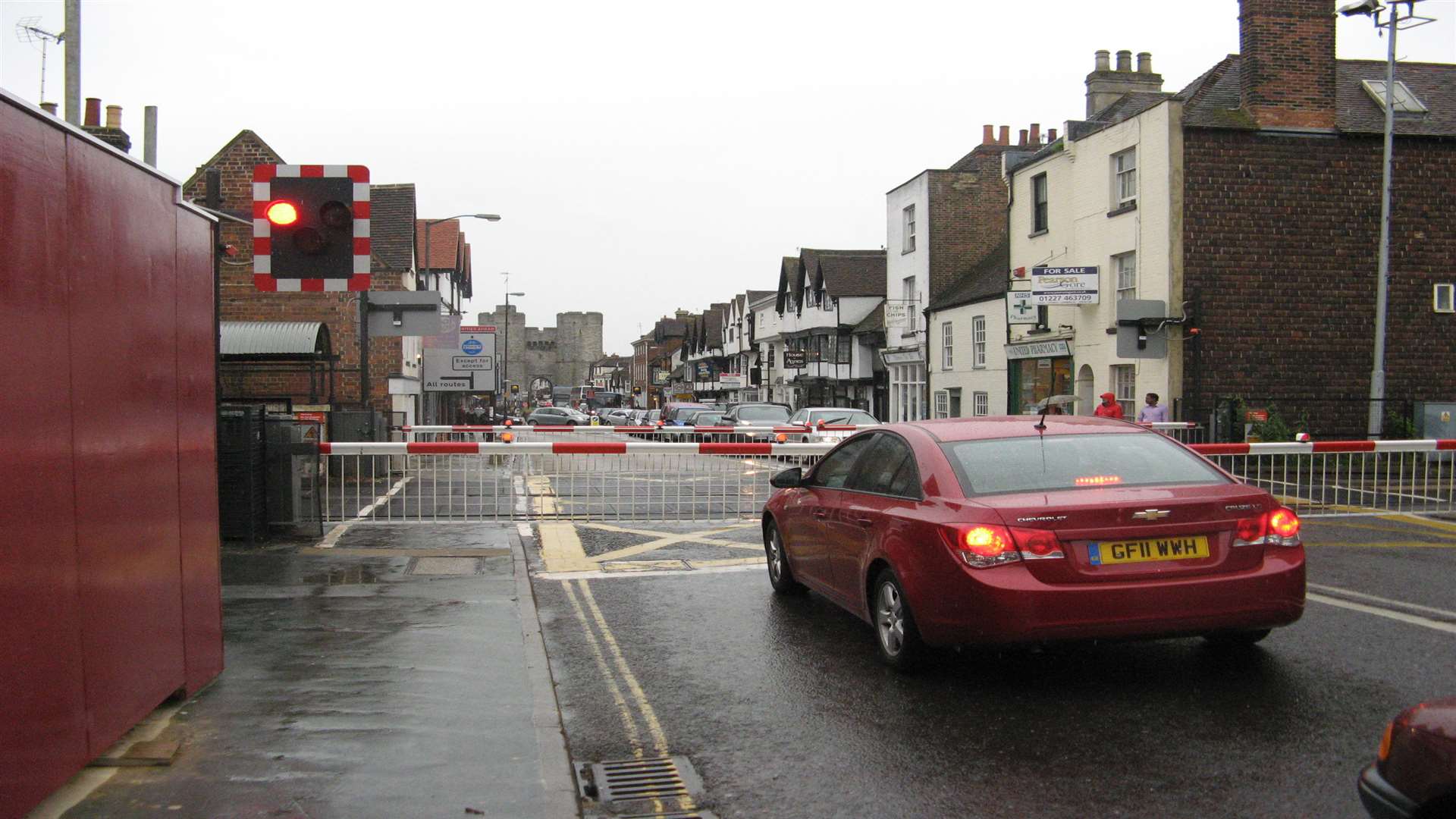 St Dunstan's during a previous crossing failure