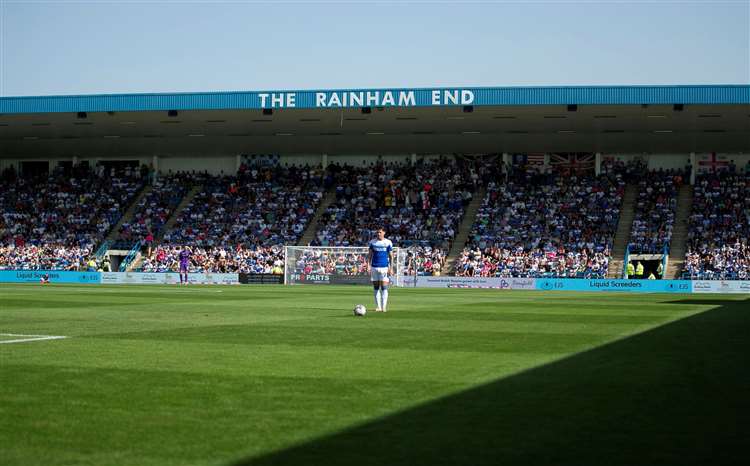 Gillingham got great support again last weekend Picture: @Julian_KPI