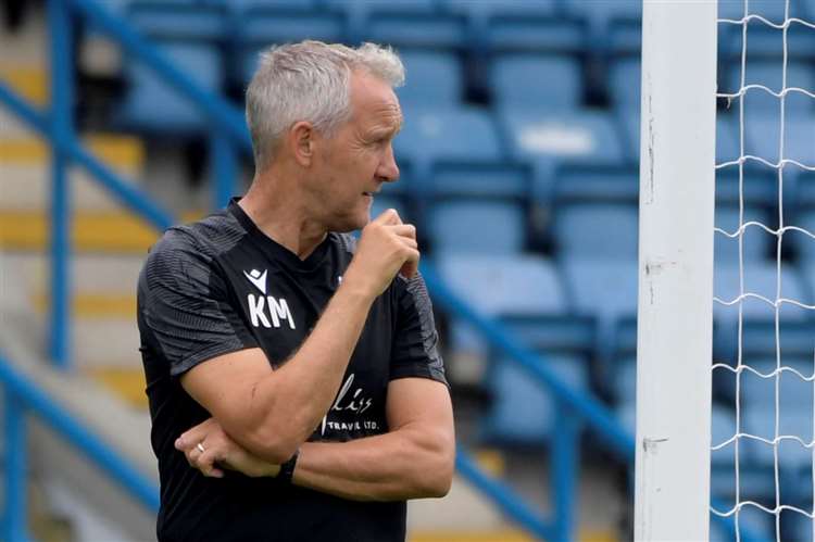 Gillingham’s interim boss was unaware of the Swindon Town rivalry ahead of County Ground meeting Picture: Barry Goodwin