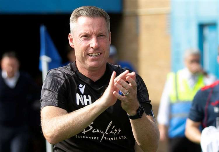 Gillingham manager Neil Harris ready for a challenge at Crewe Picture: @Julian_KPI