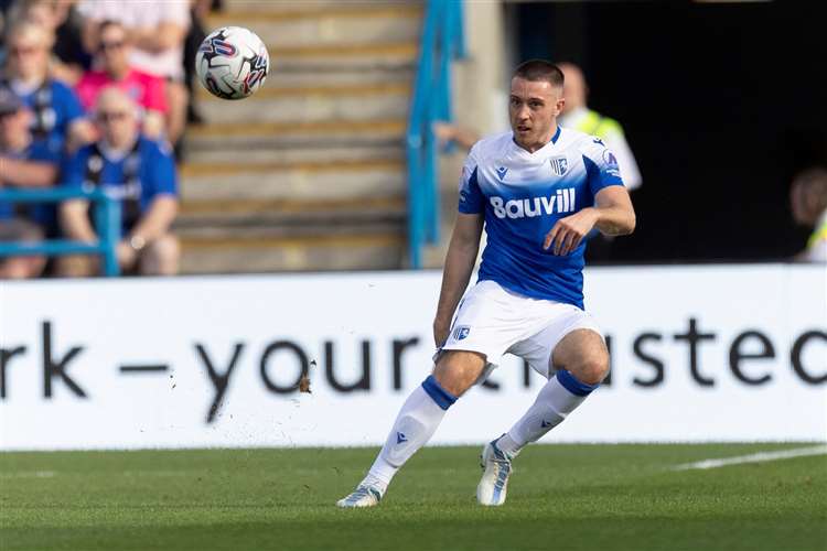 Dom Jefferies has clocked up over 50 appearances for the Gills Picture: @Julian_KPI