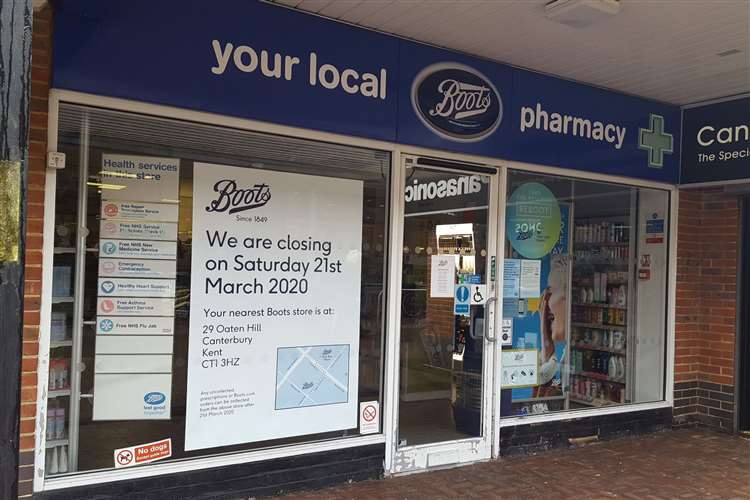 Boots deals closing stores