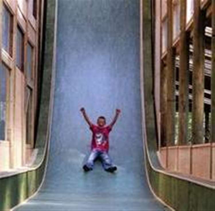 New Wildwood Playground And Tree Top Slide Proves A Winner