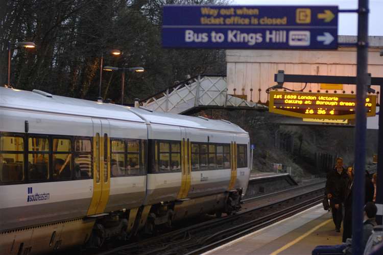 Man Hit By Train Near West Malling Train Station