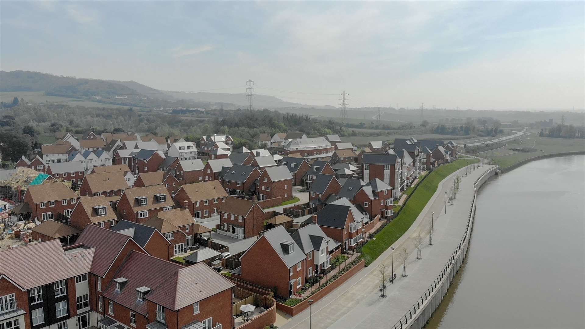 The Peters Village development near Rochester and Maidstone has 1,000 homes