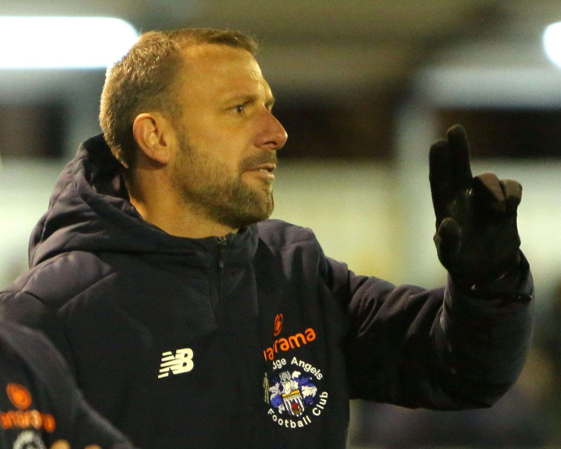 Tonbridge Angels manager Steve McKimm Picture: Dave Couldridge