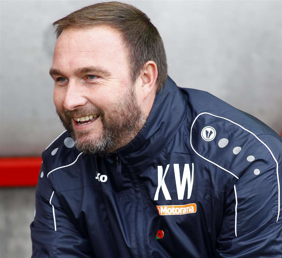 Ebbsfleet manager Kevin Watson. Picture: Sean Aidan