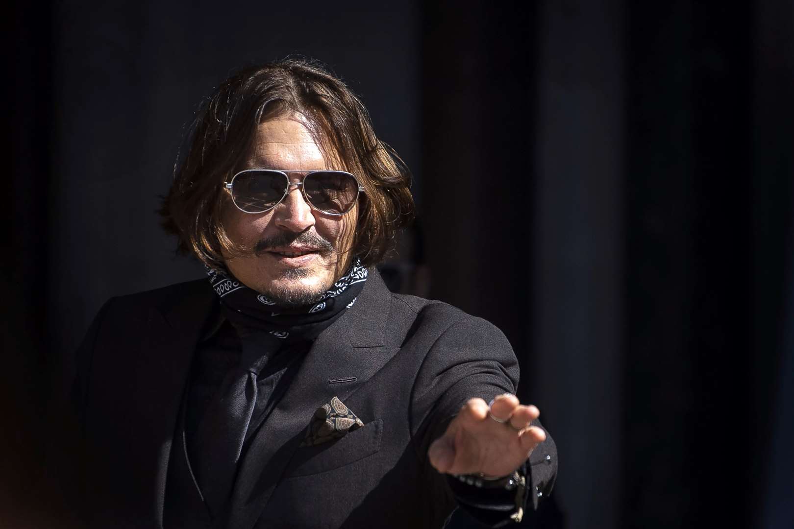 Johnny Depp is at the Royal Courts of Justice in London for his libel action against The Sun newspaper (Victoria Jones/PA)