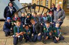 Cubs visit Chathams Historic Dockyard