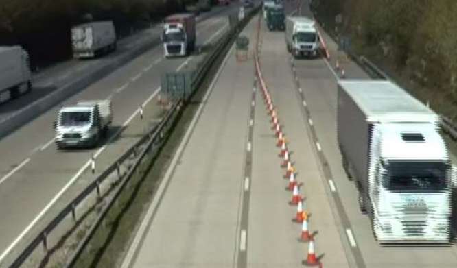 Operation Brock being trialled on the M20