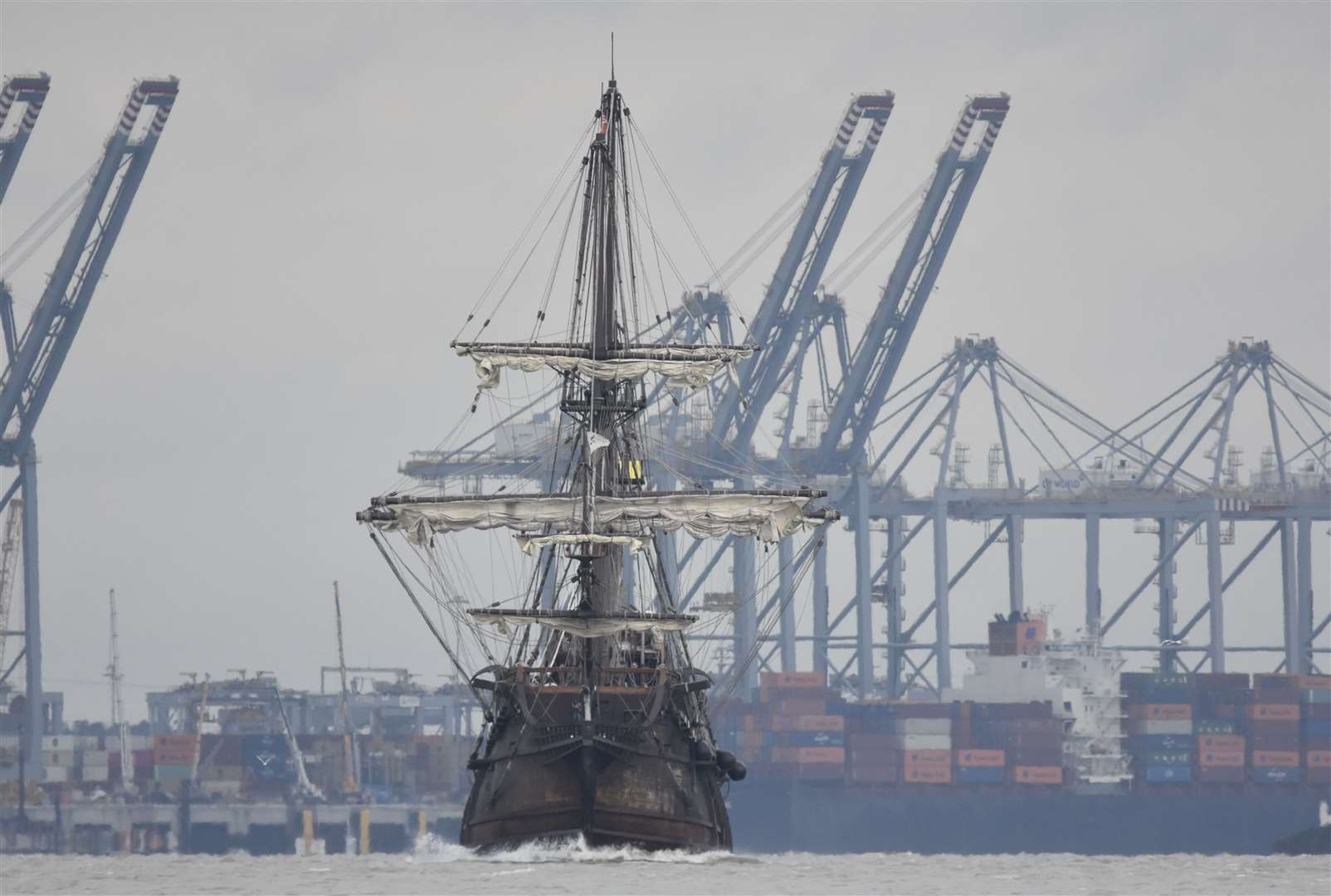 It will be docked at Gravesend Town Pier. Picture: Jason Arthur